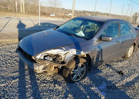 2007 Honda Accord Se z USA, uszkodzony, nr VIN 1HGCM563X7A086228